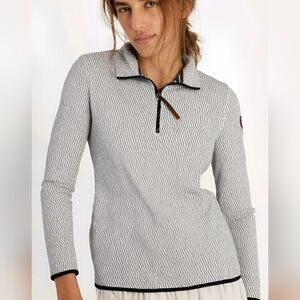 Canada Weather Gear 1/4 Zip Pullover Fleece Men's Size XL/TG Chevron Retail $75